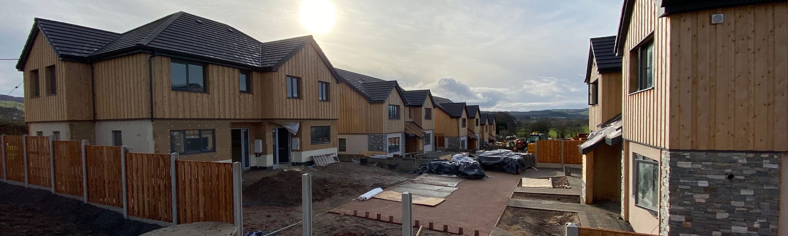 Example of ongoing project by Williams Homes Bala